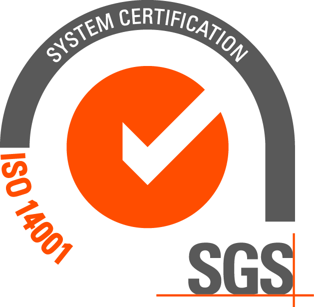 SGS ISO 14001:2015 系統認證標誌