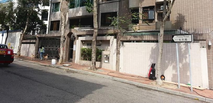 外牆深層起漬後